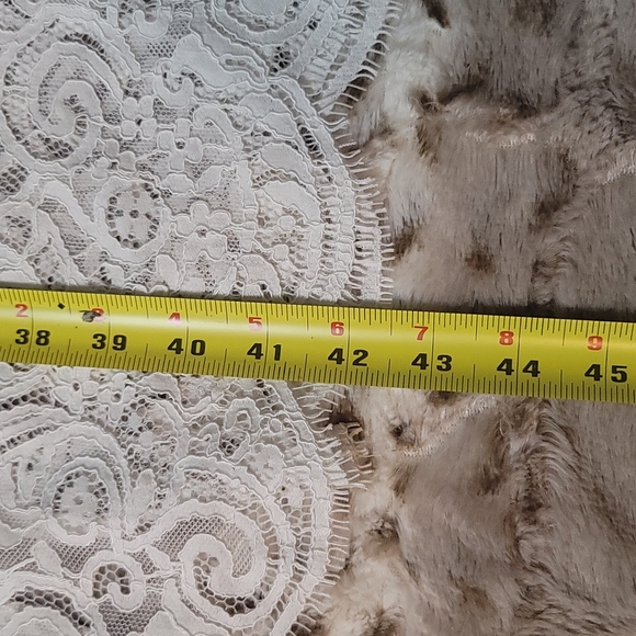 NWT EXPRESS Scalloped Lace Midi Sheath Dress - Picture 14 of 15